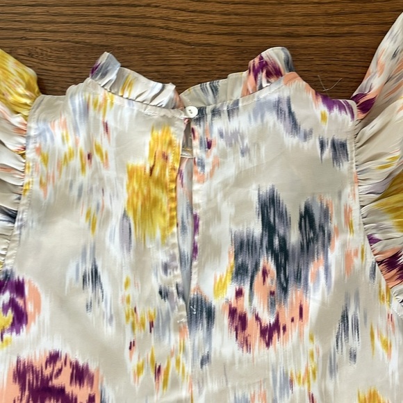 Pinch Color Splash Tiered Flare Dress Size S - Picture 10 of 10